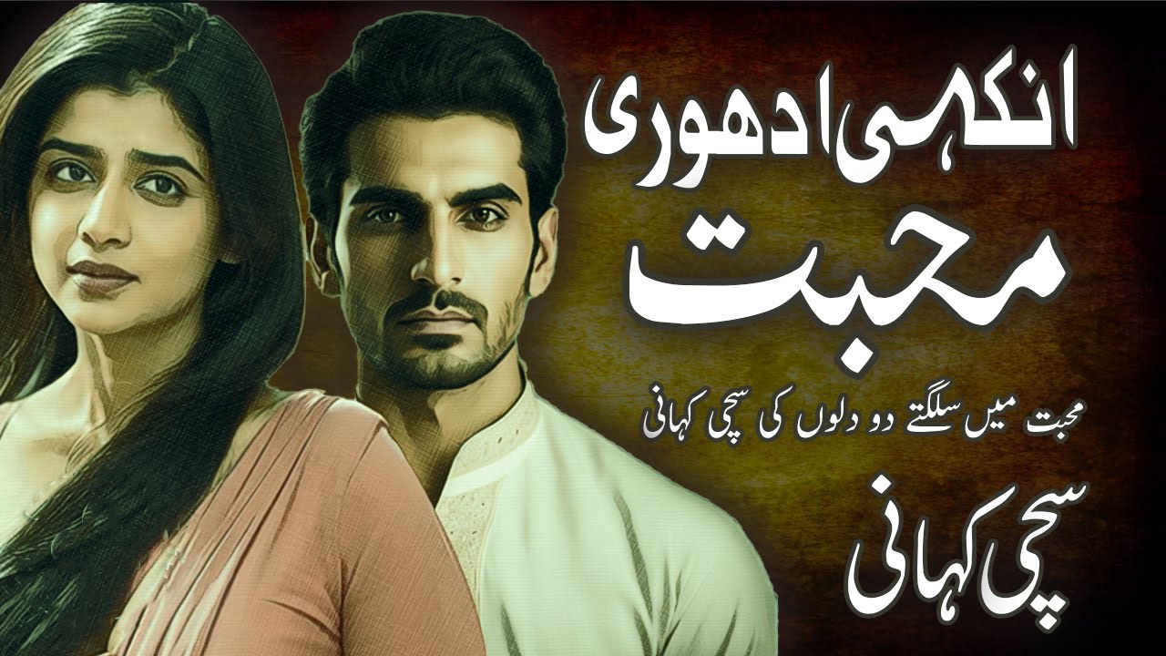 Ankahi Adhori Mohabbat  || A True Love Story || A Moral Story ||