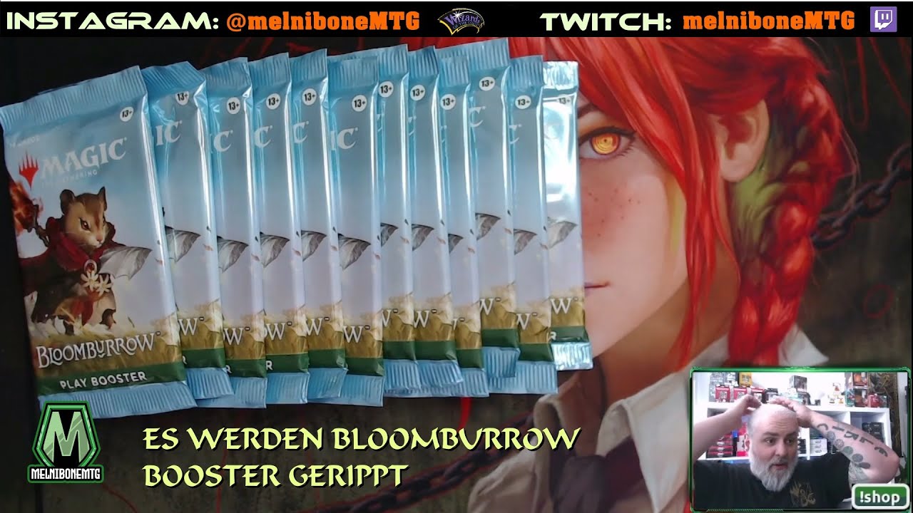 Heute werden Bloomburrow Booster gerippt - Unboxing [MtG, deutsch]
