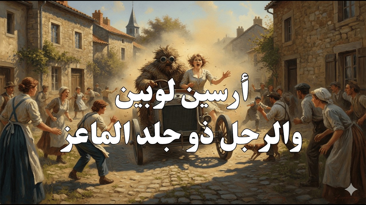 لغز الرجل ذي جلد الماعز 🐐: استمع لتنام |بصوت حسن الجابري |أرسين لوبين يواجه أغرب جريمة قتل