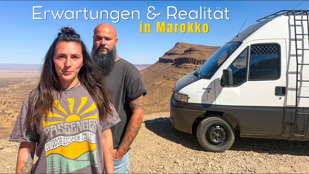 Spontanes OVERLANDER Treffen in der Wüste | Vanlife Marokko 🇲🇦 