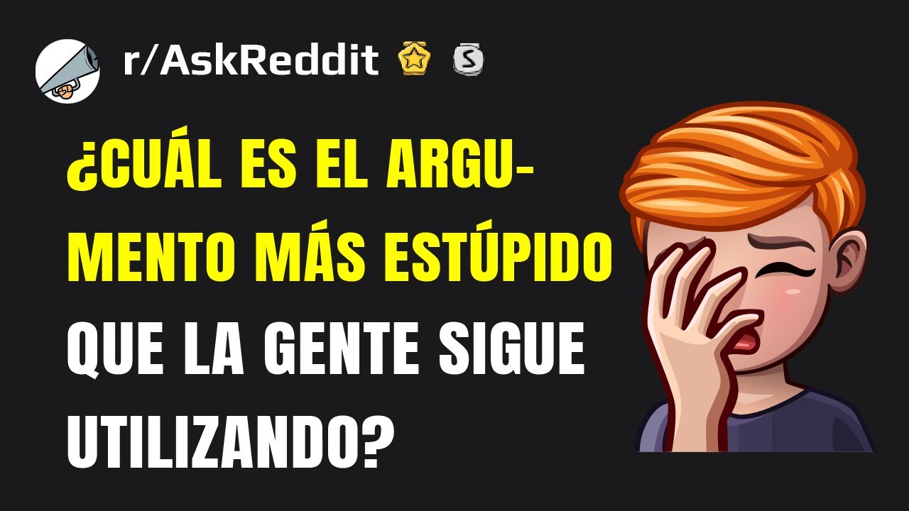 Deja de usar estos argumentos