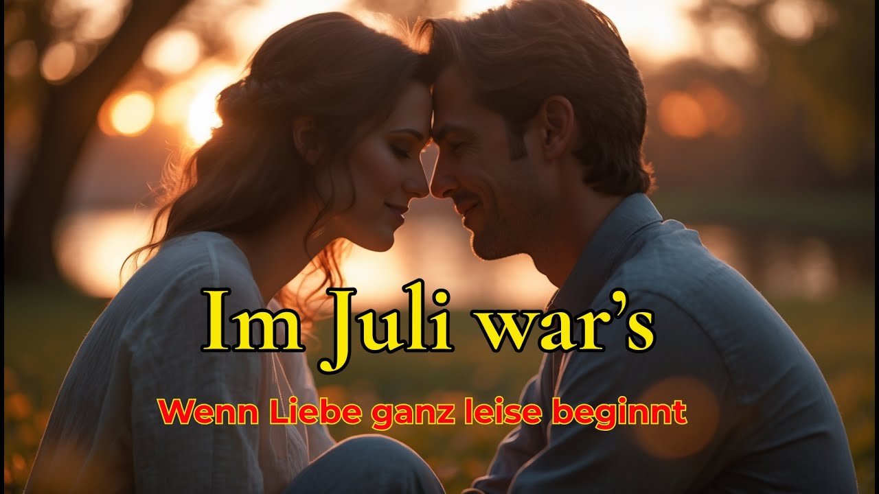 Im Juli war’s – Wenn Liebe ganz leise beginnt 🌅❤️
