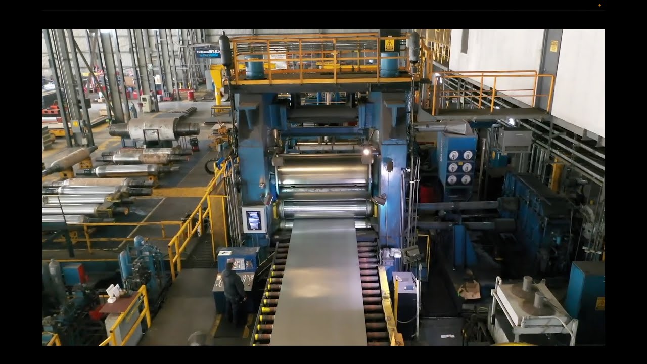 Steel Warehouse Temper Pass Cut to Length Line in Monterrey , Mexico