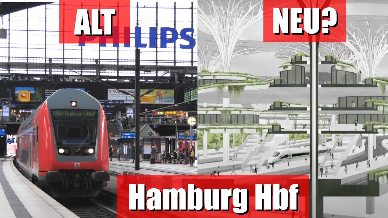 Ein NEUER Hauptbahnhof für HAMBURG? | So könnte er aussehen