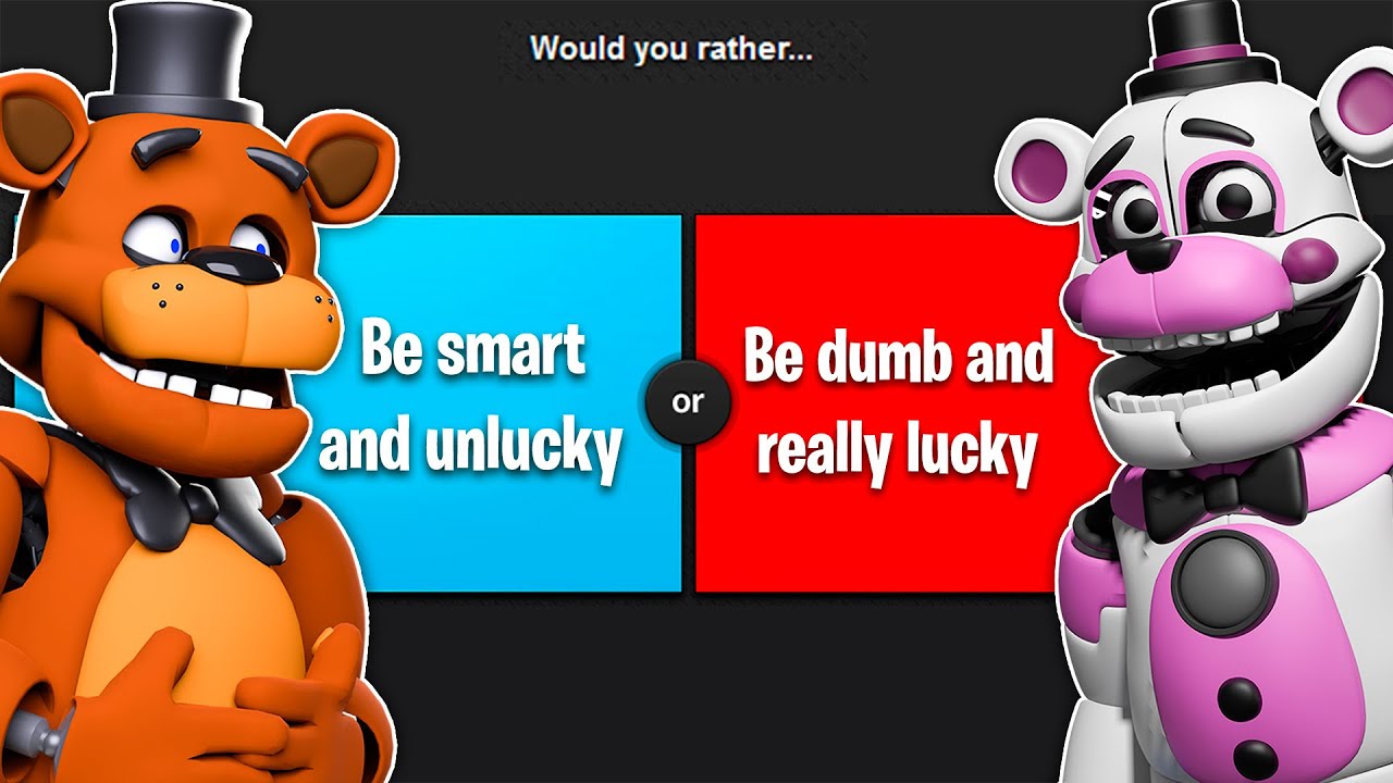 Freddy And Funtime Freddy Play Would You Rather!
