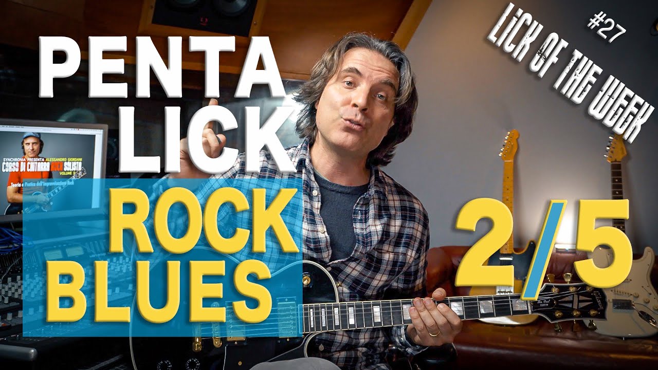 Scala pentatonica | Lick Rock Blues per chitarra facile da suonare