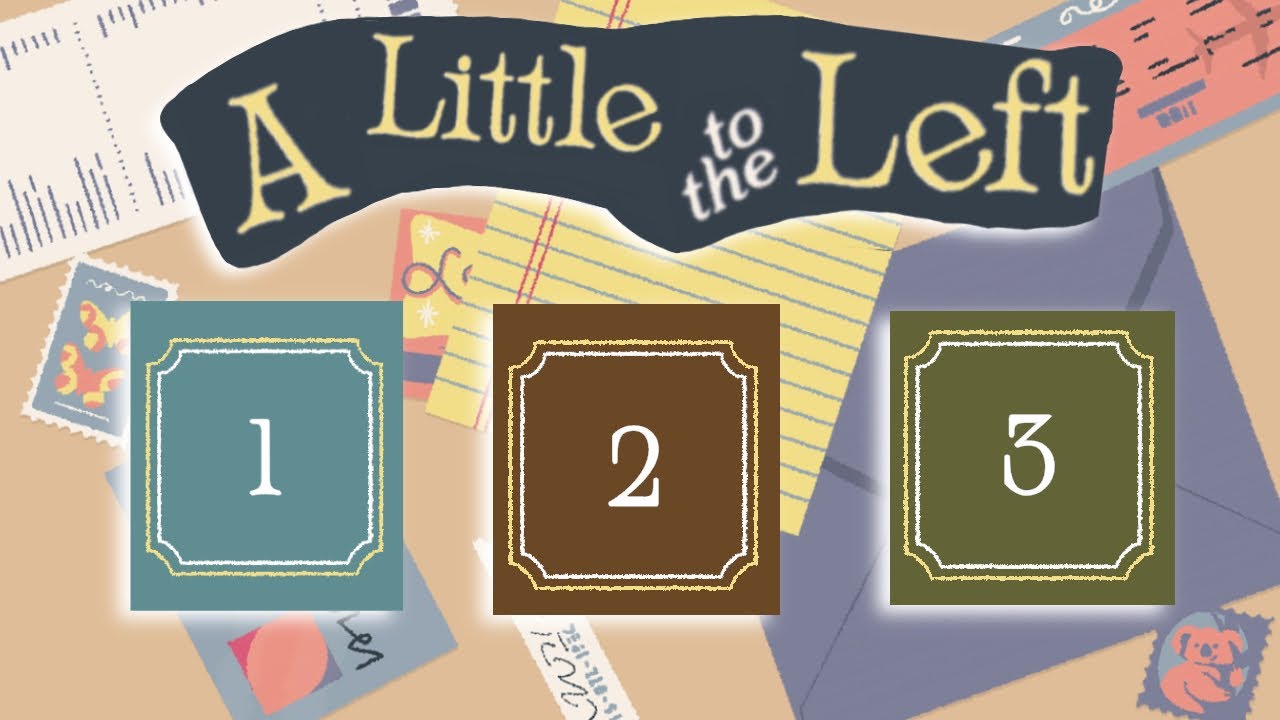 A Little To The Left Parts 1-3 Playthrough | Silent Gameplay | Chazzie