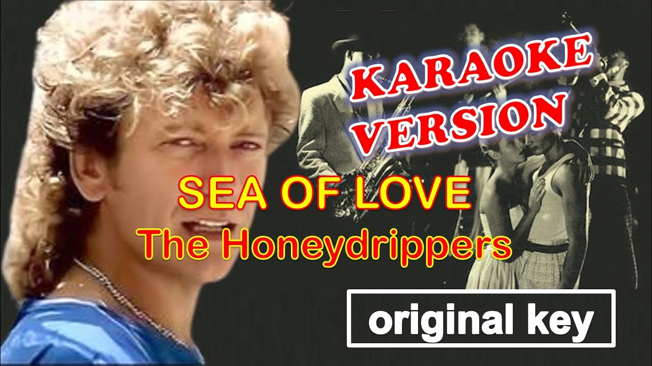 SEA OF LOVE- The Honeydrippers KARAOKE original key