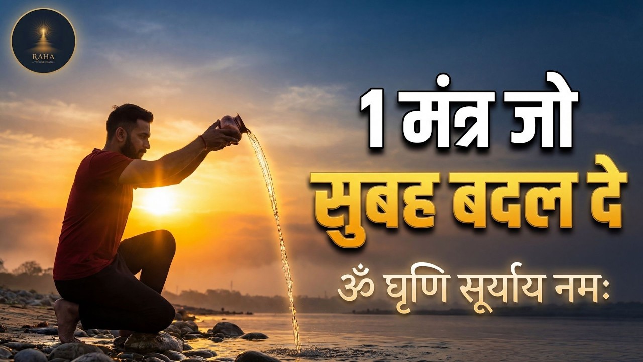 1 मंत्र जो सुबह बदल दे! ॐ घृणि सूर्याय नमः !