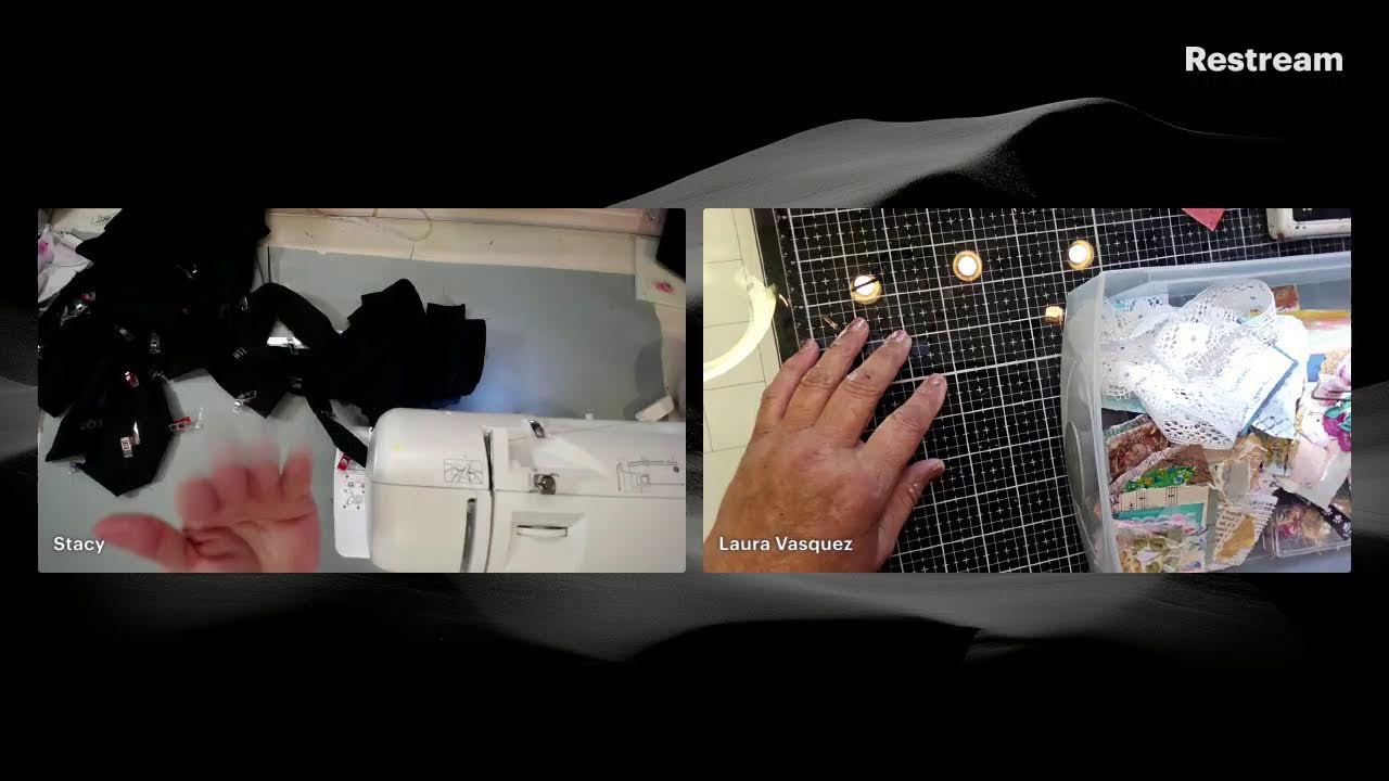 Live Sewing and Sorting With Jayne & Stacy