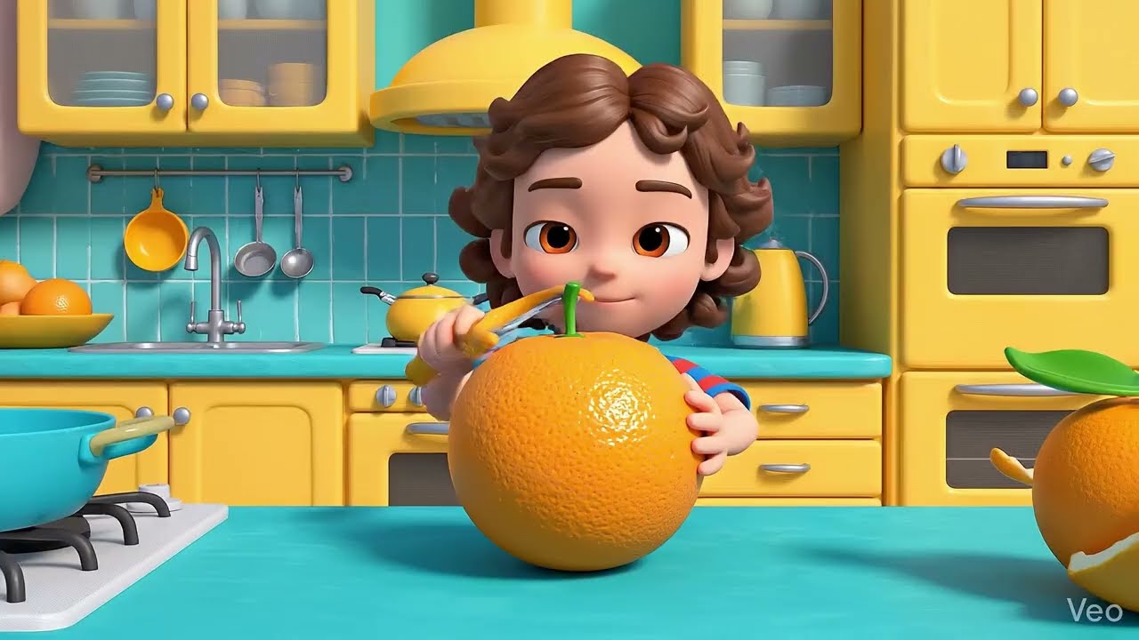 Portakalı soydum başucuma koydum 🧡