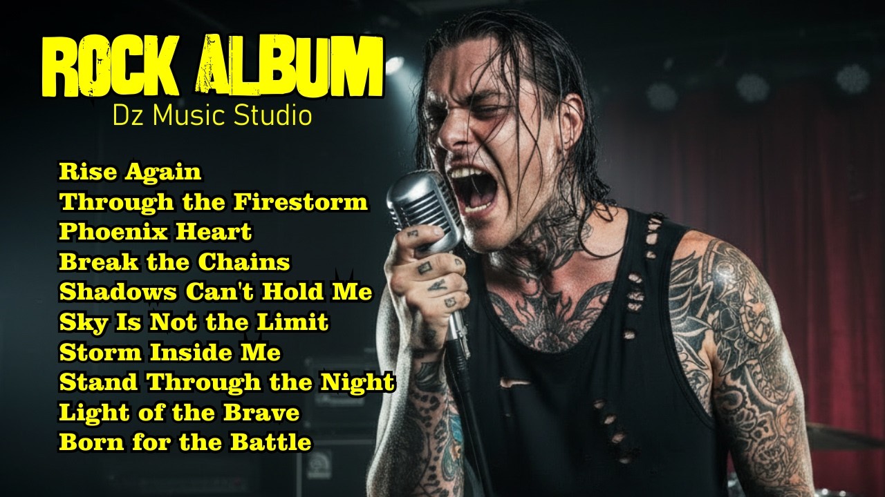 Rock Songs | Epic Rock Album | Motivational Rock Music | Dz Music Studio Rock Playlist Vol. 06