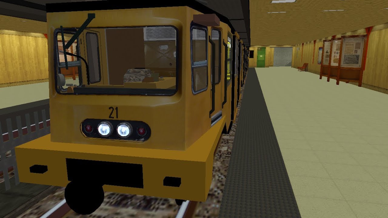 OpenBVE: Ganz MFAV 21