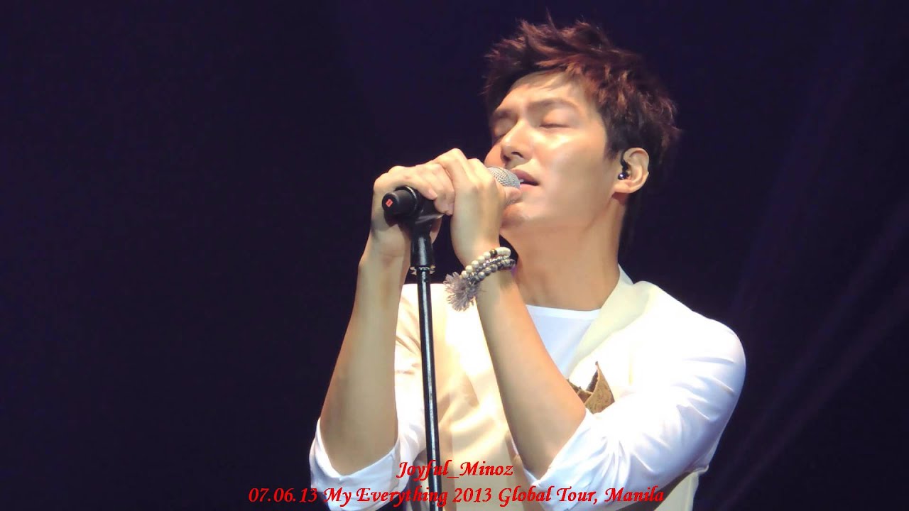 LEE MIN HO, SINGING 