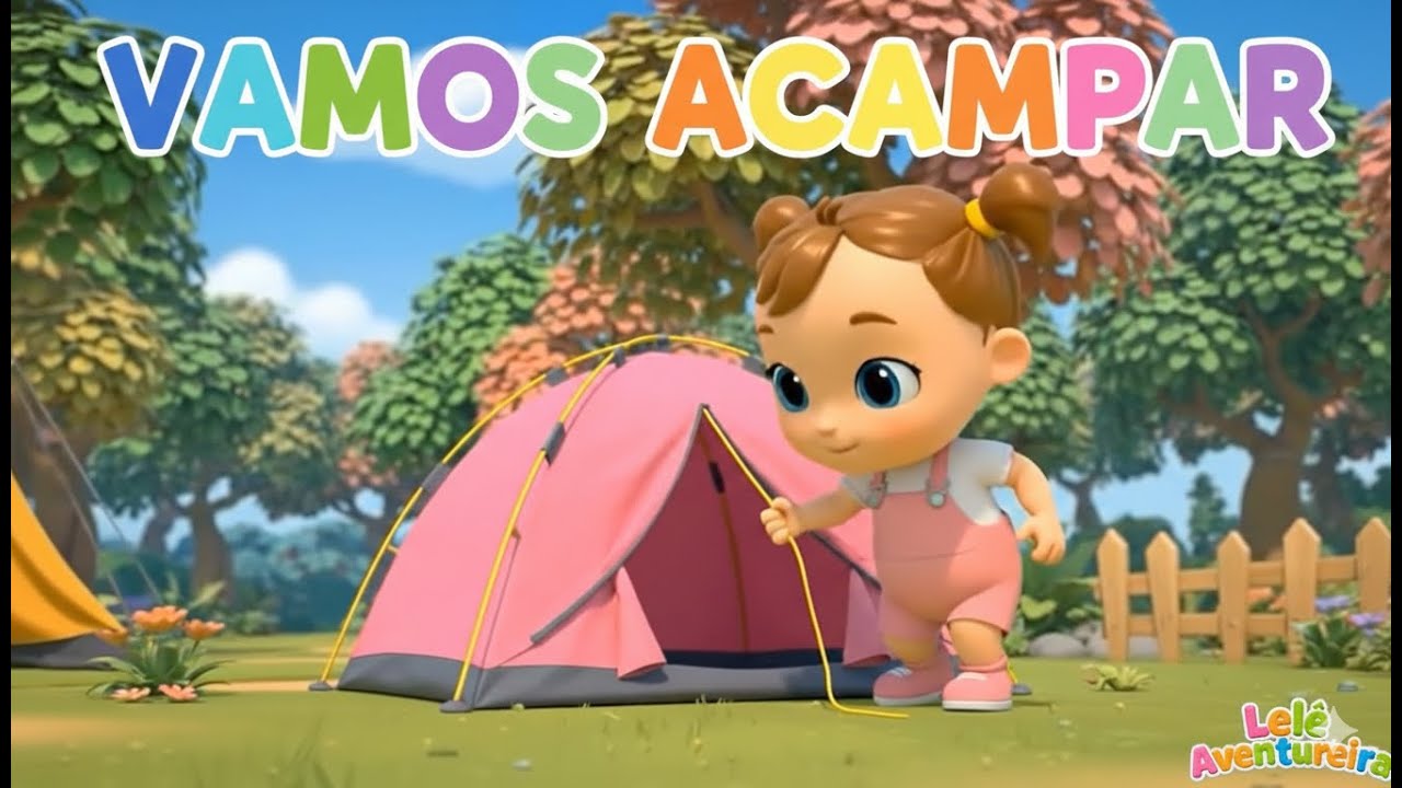 VAMOS ACAMPAR - Lelê Aventureira
