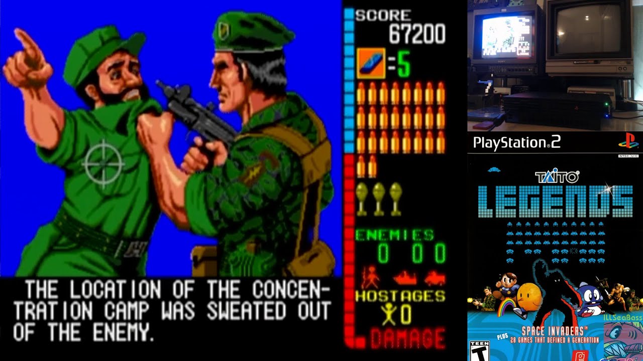 Operation Wolf (Taito Legends) [PS2] 403,050
