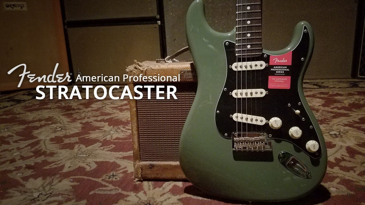 Первый взгляд — Fender American Professional Stratocaster 2017 года