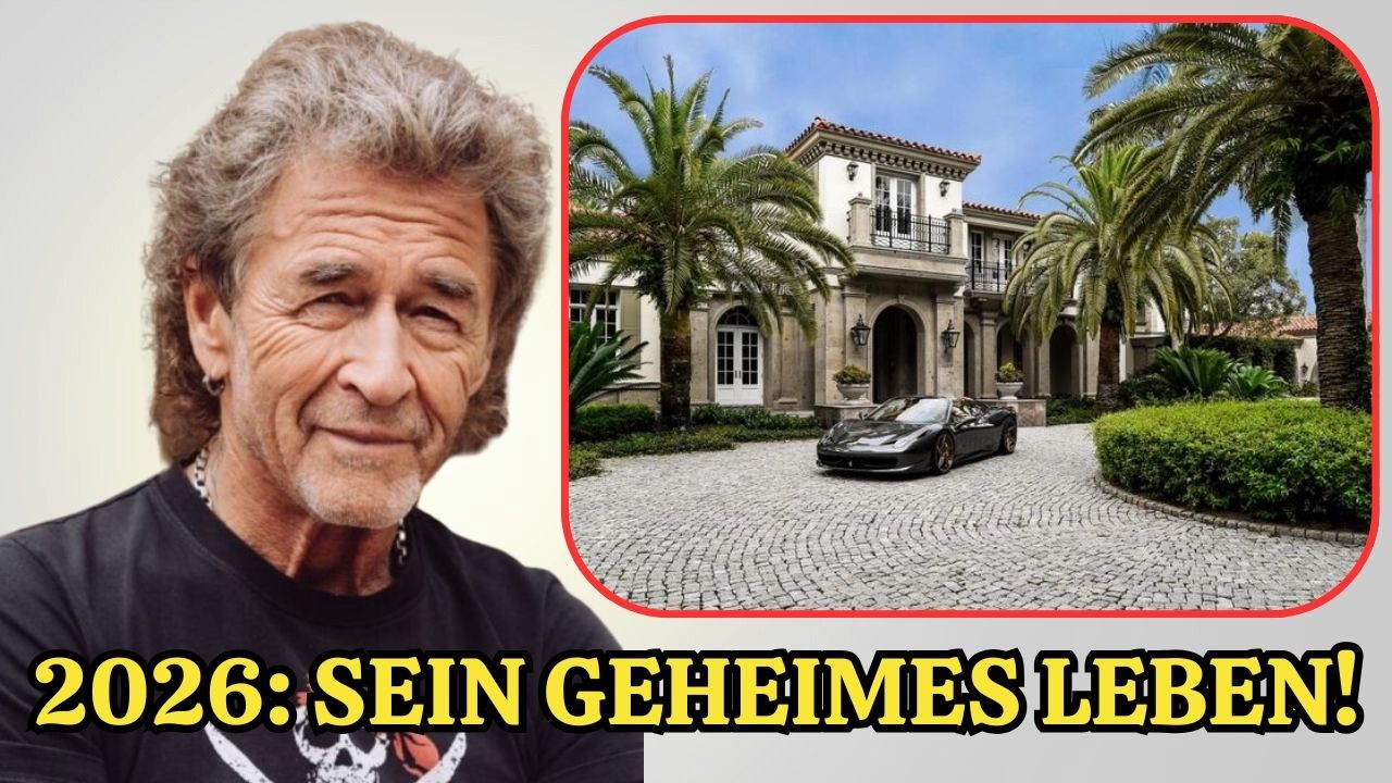 Das Millionärsleben von Peter Maffay im Jahr 2026: 25 Mio. – und niemand sah es kommen