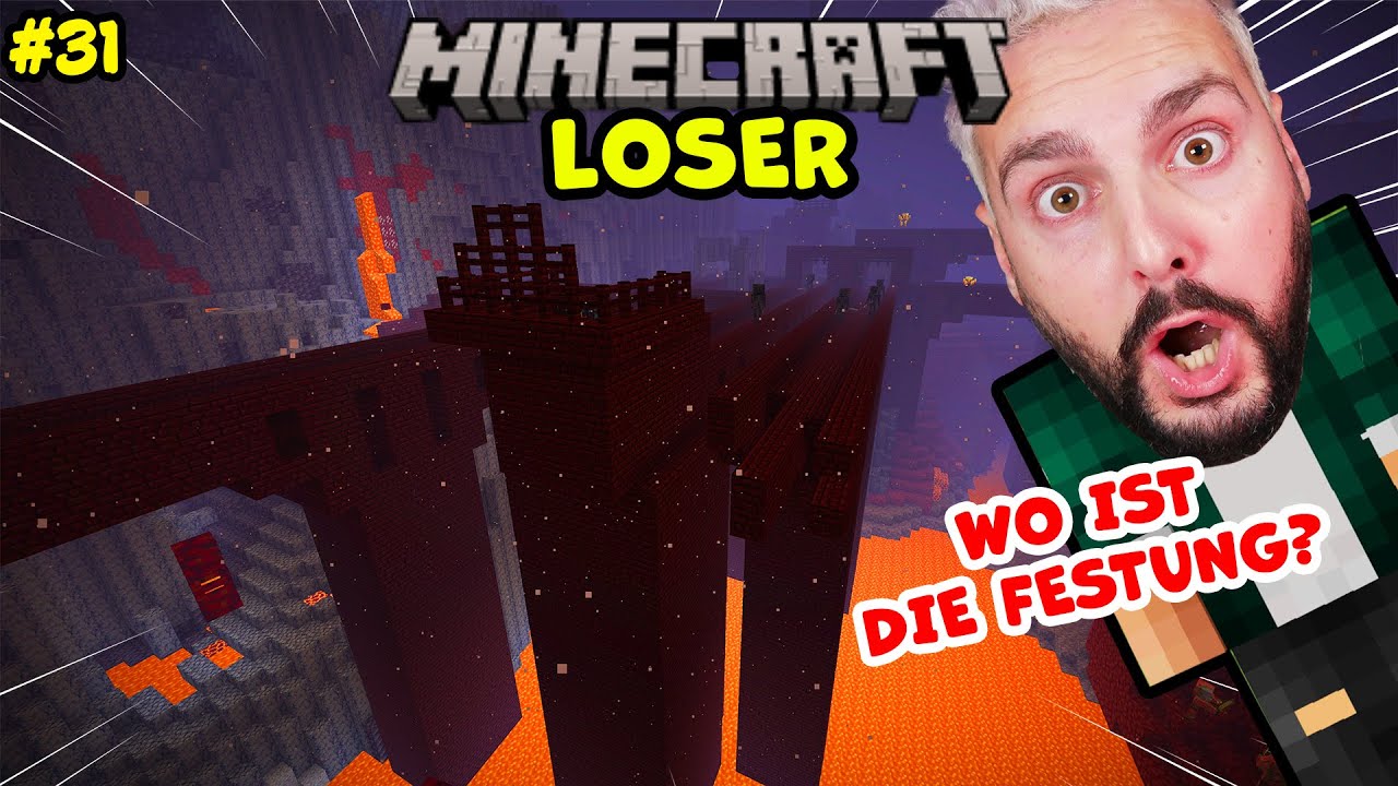 WO IST DIE FESTUNG?! Kaans große Suche! Minecraft Loser #31 Überlebensmodus Kaan & Dania