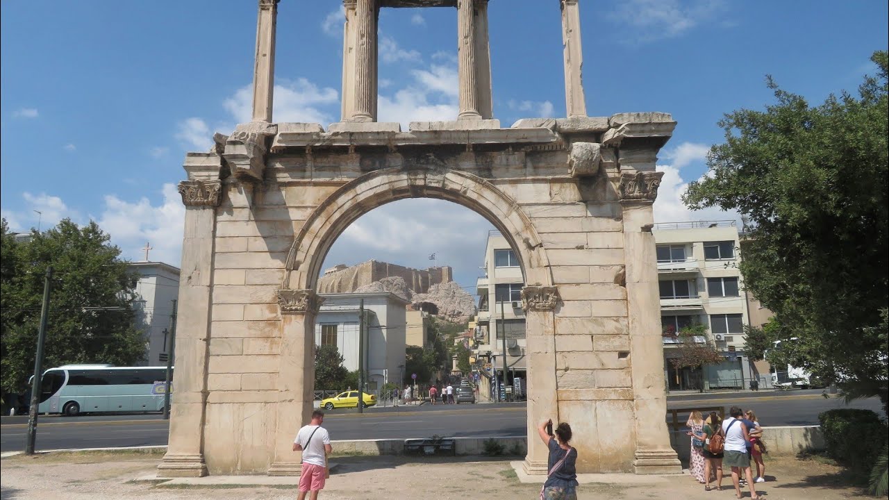 Walking in Athens (Greece)
