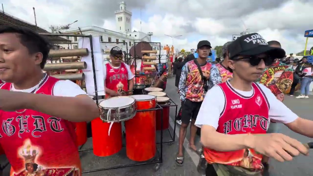 Tribu Paghidaet Drummers Dinagyang Festival 2025 freedom grandstand #iloilo #dinagyangfestival2025