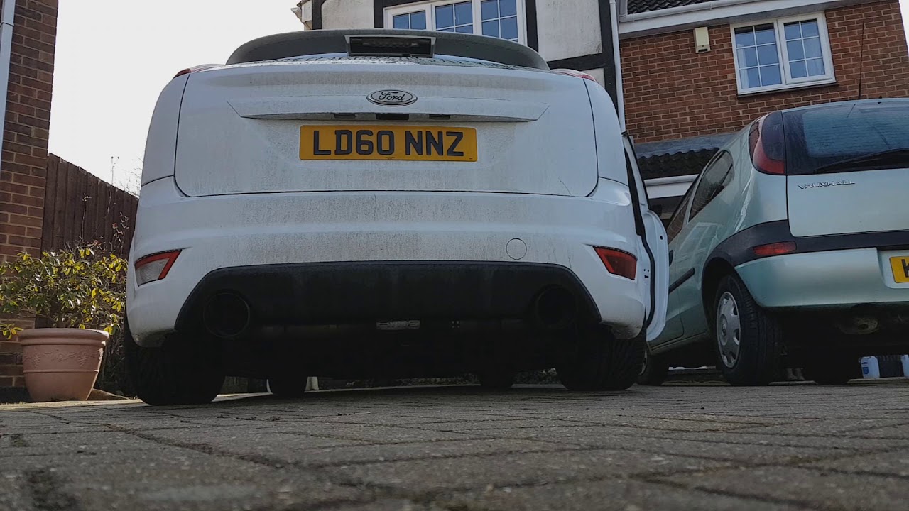 KMS Section 18 (Turbo Back Exhaust) - Ford Focus ST225 Cold Start & Revs