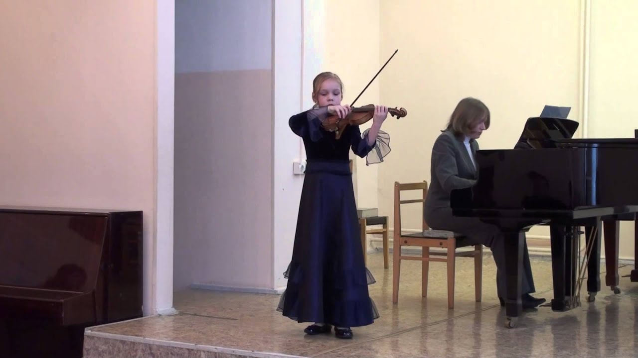 Алиса Губанова, 8 лет. Ш Данкля - Вариации на тему Вейгля.