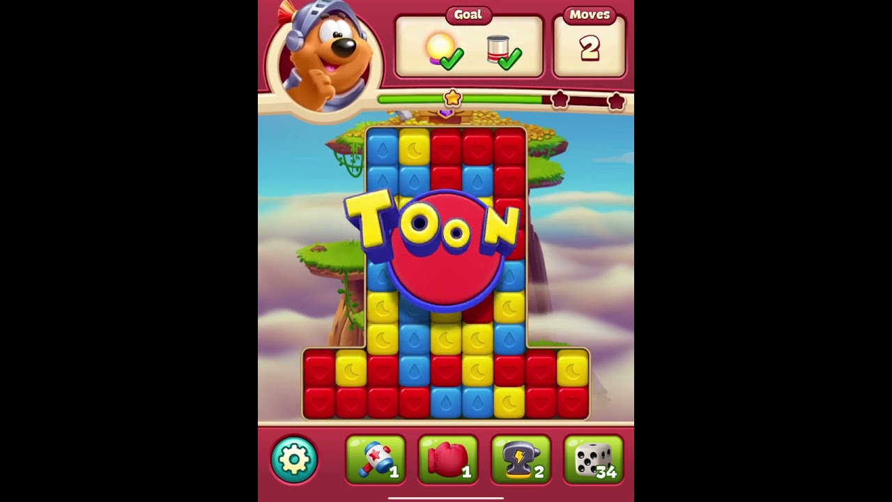 Toon blast | levels 516-525