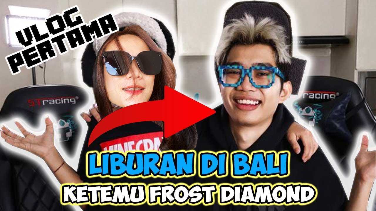 VLOG PERTAMA di BALI. KETEMU FROSTDIAMOND GA? - (jatuh dari sepeda)