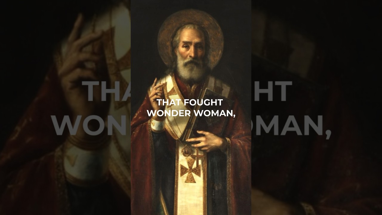 MIRACLE MOMENT: St Nick vs Wonder Woman? The historical story. #christmas #godstories