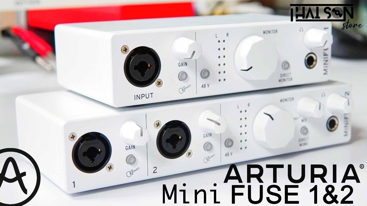 [Review] Soundcard Đến từ Pháp Trắng tinh khôi Arturia MiniFuse 1 và 2