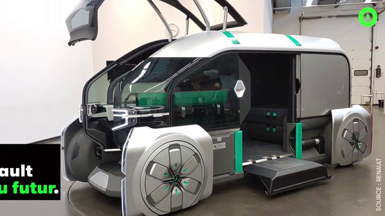 Cette navette autonome Renault est le livreur du futur