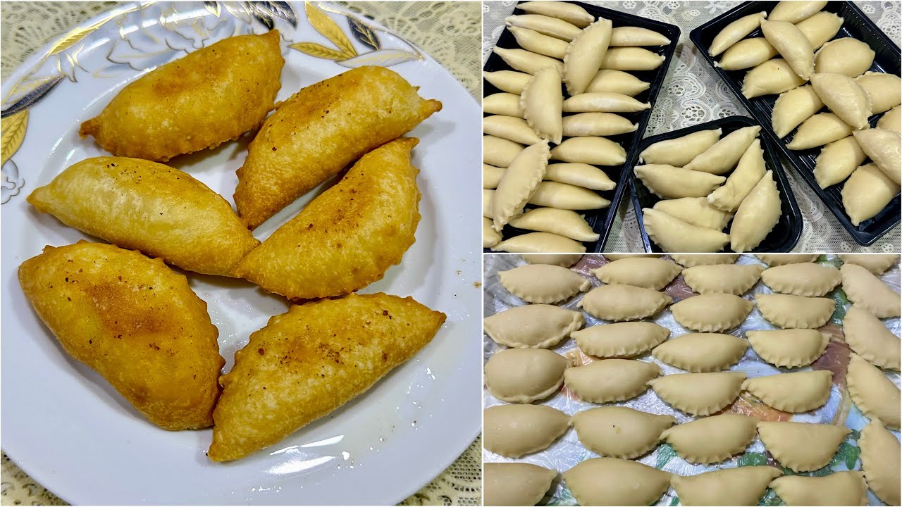 سر السمبوسه البف المقرمشه ❕ بحشوة جبنه خطيره ❕ بدون تخمير سهله وسريعه جدا 💯