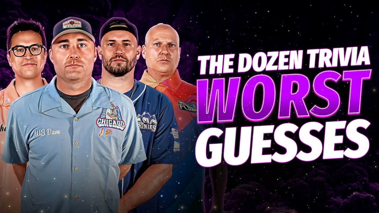 The WORST Guesses In The History Of The Dozen Trivia League