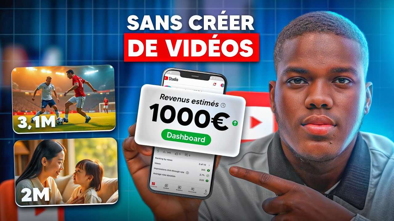 J'ai Monétisé Ma chaine YouTube Sans Visage  Avec 1 Vidéo ( Je te dévoile tout )