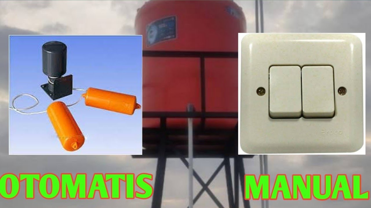cara pasang otomatis pompa air dan manual
