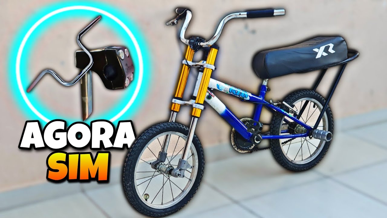 COLOQUEI GUID&Atilde;O DE MOTO NA ARO 16