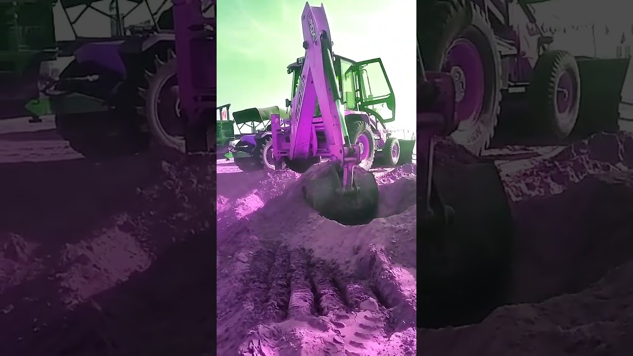 tractor wali video tractor jcb loading soil jcb backhoe 