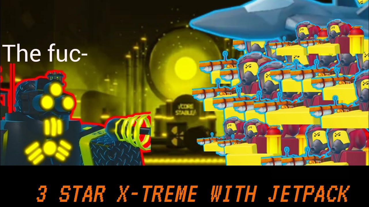 3 star X-Treme with jet