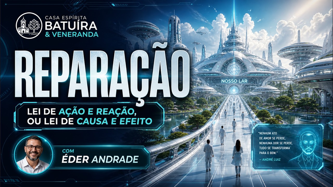 Reparação - Lei de ação e reação, ou lei de causa e efeito  Éder Andrade