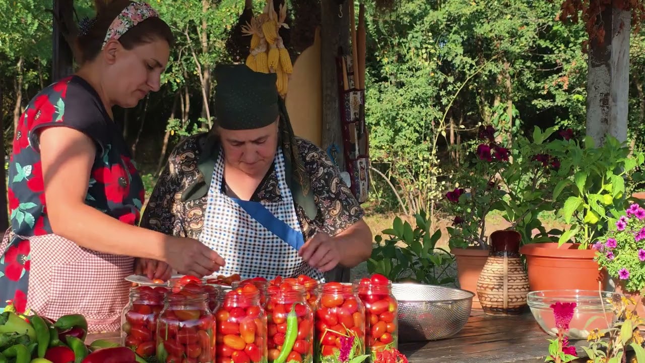 Azerbaijan Village Life – Cooking by the Fire