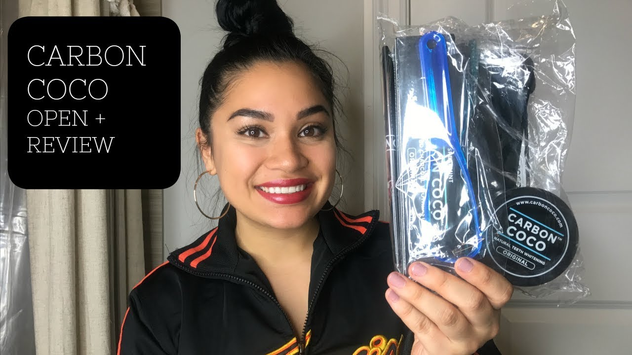 Activated Charcoal Teeth Whitening Open + Review