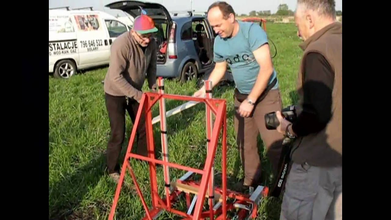 Porównanie siły ciągu i ciężaru 13 napędów PPG