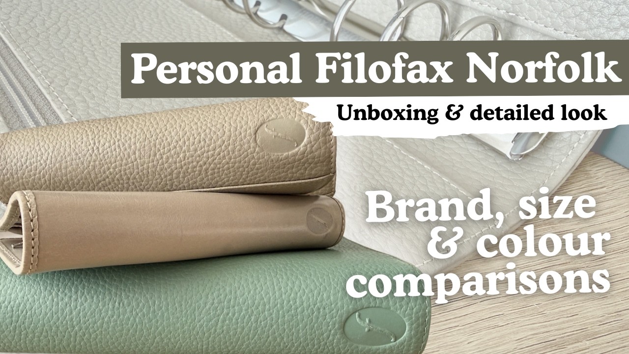 Индивидуальный органайзер Filofax Norfolk цвета &laquo;тауп&raquo; &mdash; распаковка 📦 Сравнение брендов, цветов и...