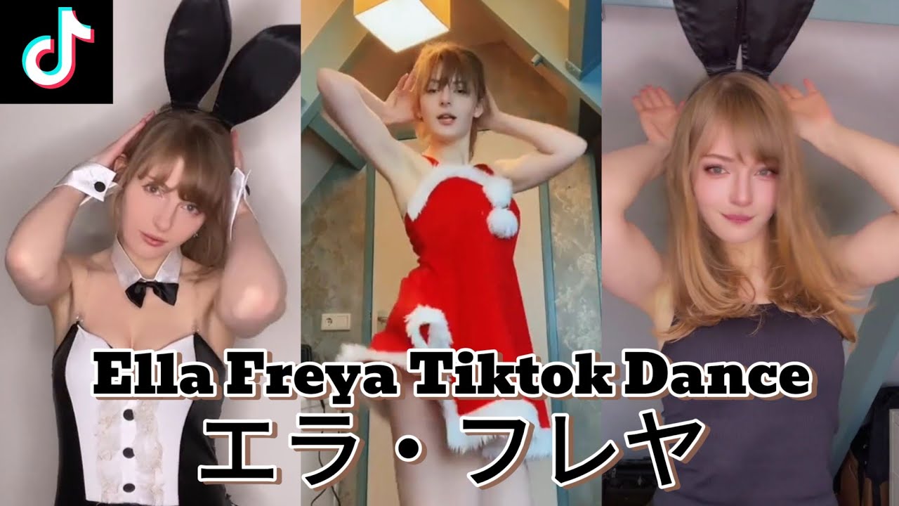 Face Model Ashley Graham RE4R 【Ella Freya Tiktok Dance】 pt.2 
