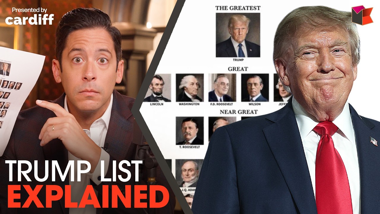 Trump Ranks the Best American Presidents