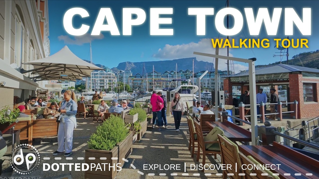 Cape Town V&A Waterfront 4K Walking Tour | South Africa's Most Iconic “Water Suburb”  | Dotted Paths
