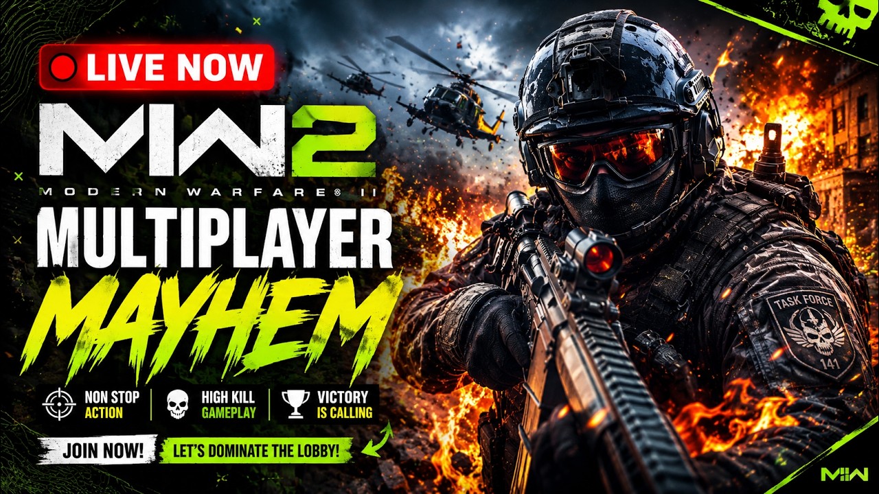 🔴 LIVE | Call of Duty Modern Warfare 2 Gameplay | Intense Multiplayer Battles 💥