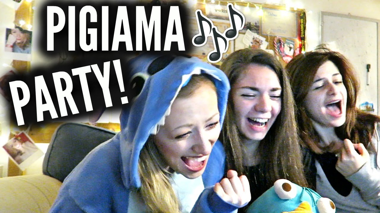 UN PAZZO PIGIAMA PARTY!!!