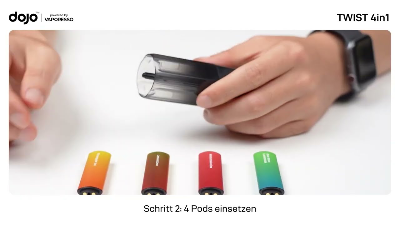 DOJO TWIST4IN1 | Longer Lasting. Better Tasting